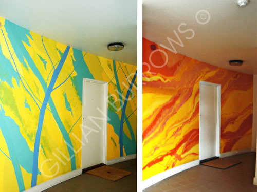 Orchard Place murals 1